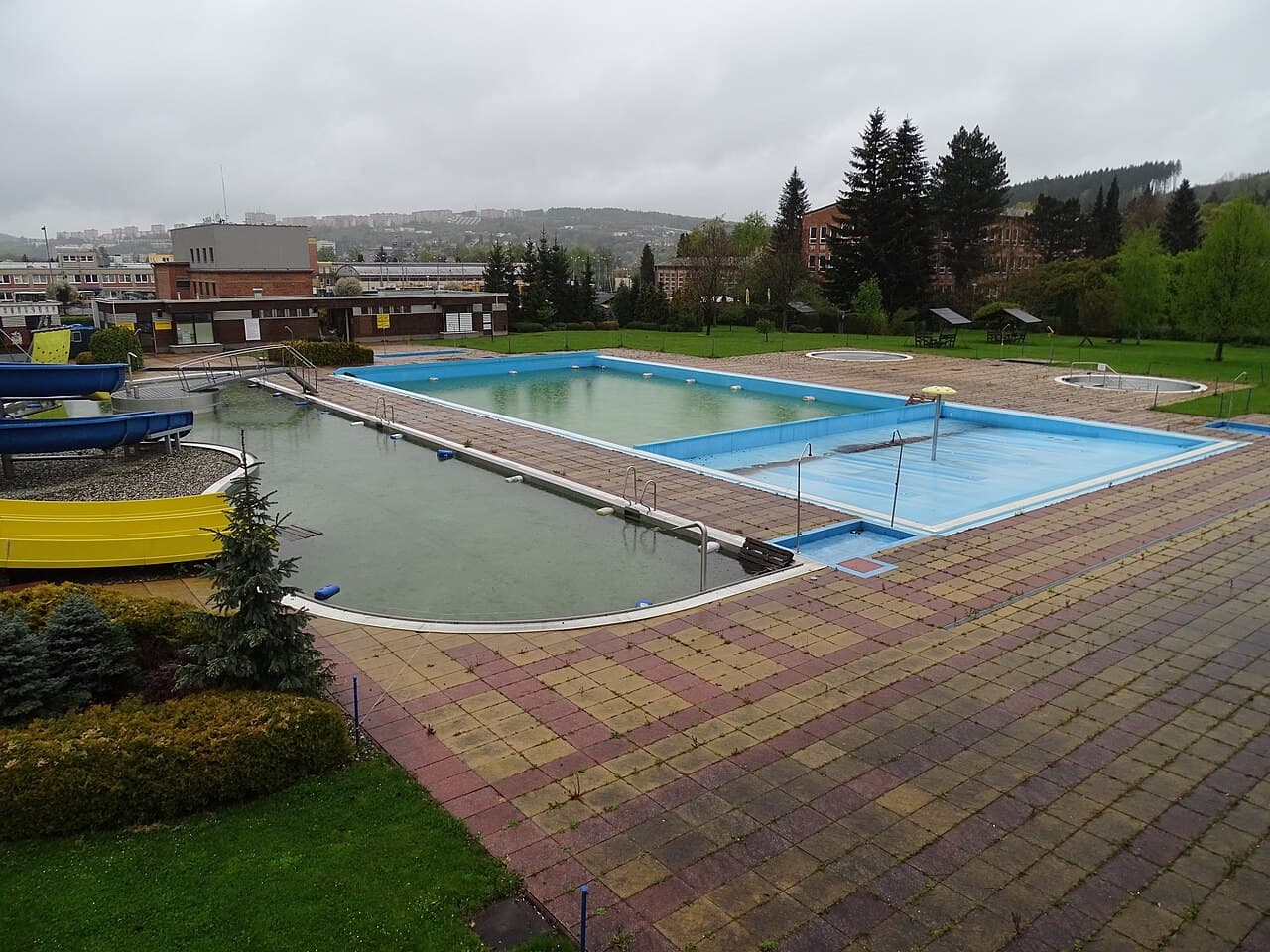 Koupaliště Zelené ve Zlíně